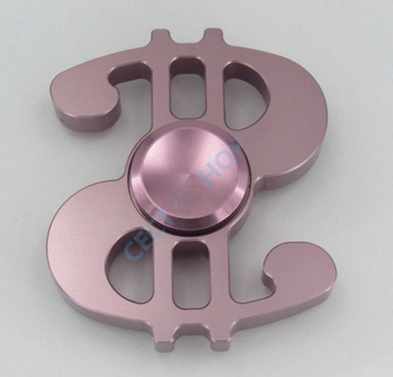 Authentic Vapjoy Pink Aluminum Tri-spinner Fidget Toy EDC